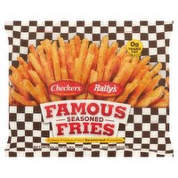 Checkers Rally's Famous Seasoned Fries, 48 oz, 48 Ounce