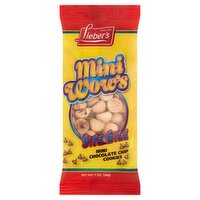 Lieber's Mini Wow's Mini Chocolate Chip Cookies Bite Size, 1 oz