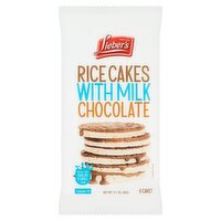 Lieber's Rice Cakes with Milk Chocolate, 6 count, 3.1 oz