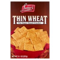 Lieber's Thin Wheat Crackers, 9.1 oz