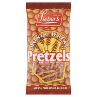 Lieber's Honey Wheat Pretzels, 8.5 oz