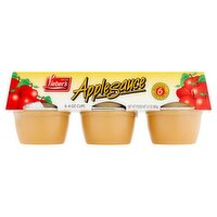 Lieber's Applesauce, 4 oz, 6 count