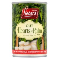 Lieber's Cut Hearts of Palm, 14 oz