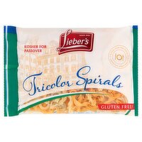 Lieber's Gluten Free! Tricolor Spirals, 8 oz