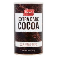 Lieber's Extra Dark Cocoa, 16 oz