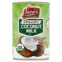 Lieber's Original Organic Coconut Milk, 13.5 fl oz