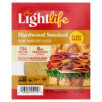 Lightlife Hardwood Smoked Plant-Based Deli Slices, 5.5 oz