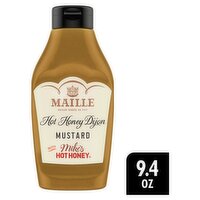 Maille Hot Honey Dijon Mustard with Mike's Hot Honey Special Edition, 9.4 oz