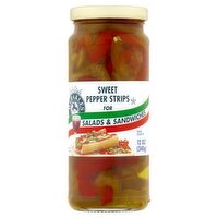 Herakles Deli-Style Sweet Pepper Strips, 12 oz