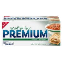 Nabisco Premium Unsalted Tops Saltine Crackers, 1 lb