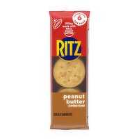 Nabisco Ritz Peanut Butter Flavored Filling Cracker Sandwiches, 1.38 oz