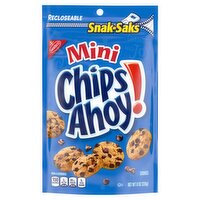 Nabisco Chips Ahoy! Snak-Saks Mini Cookies, 8 oz, 8 Ounce