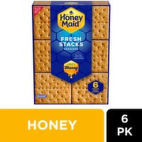 Nabisco Honey Maid Fresh Stacks Grahams, 6 count, 12.2 oz