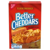 Nabisco Better Cheddars Baked Snack Crackers, 6.5 oz