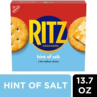 Nabisco Ritz Hint of Salt Crackers, 13.7 oz