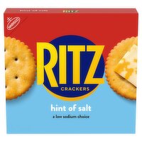 Nabisco Ritz Hint of Salt Crackers, 13.7 oz, 13.7 Ounce