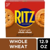 Nabisco Ritz Baked with Whole Wheat Crackers, 12.9 oz