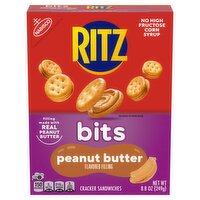 Nabisco Ritz Bits Peanut Butter Cracker Sandwiches, 8.8 oz, 8.8 Ounce