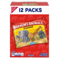 Nabisco Barnum's Animals Mini Crackers, 1 oz, 12 count, 12 Ounce