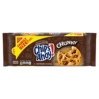 Nabisco Chips Ahoy! Real Chocolate Chunk Cookies Family Size!, 1 lb 2 oz, 18 Ounce