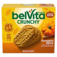 Belvita Pumpkin Spice Breakfast Biscuits Limited Edition, 1.76 oz, 5 count