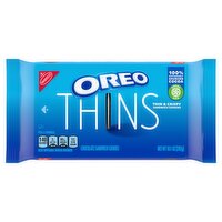 Nabisco Oreo Thins Chocolate Sandwich Cookies, 10.1 oz