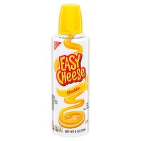 Easy Cheese Cheddar Cheese Snack, 8 oz, 8 Ounce