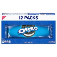 Nabisco Oreo Chocolate Sandwich Cookies, 2.4 oz, 12 count