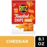 Nabisco Ritz Cheddar Toasted Chips, 8.1 oz