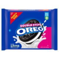 Nabisco Oreo Double Stuf Chocolate Sandwich Cookies Party Size, 1 lb 10.7 oz