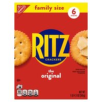 Nabisco Ritz The Original Crackers Family Size, 6 count, 1 lb 4.5 oz, 20.5 Ounce