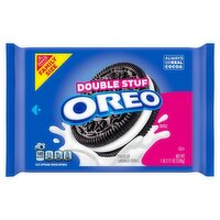 Nabisco Oreo Double Stuf Chocolate Sandwich Cookies Family Size, 1 lb 2.71 oz