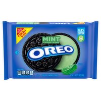 Nabisco Oreo Mint Flavor Creme Chocolate Sandwich Cookies Family Size, 1 lb 2.71 oz, 18.71 Ounce