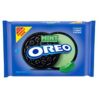 Nabisco Oreo Mint Flavor Creme Chocolate Sandwich Cookies Family Size, 1 lb 2.71 oz