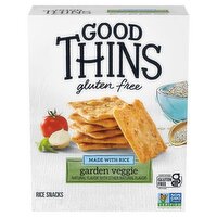 Good Thins Gluten Free Garden Veggie Rice Snacks, 3.5 oz