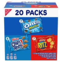 Nabisco Snacks, 1 oz, 20 count