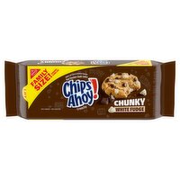 Nabisco Chips Ahoy! Chunky White Fudge Real Chocolate Chunk Cookies Family Size, 1 lb 2 oz