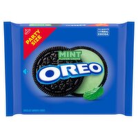 Nabisco Oreo Mint Flavor Creme Chocolate Sandwich Cookies Party Size, 24.95 oz
