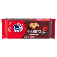 Nabisco Chips Ahoy! Hershey's Chewy Fudge Filled Soft Cookies, 9.6 oz