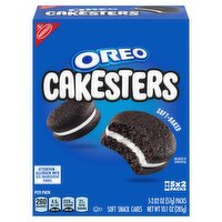 Oreo Cakesters Soft Snack Cakes, 2.02 oz, 5 count, 10.1 Ounce