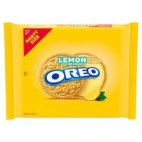 Nabisco Oreo Lemon Flavor Creme Sandwich Cookies Party Size, 1 lb 8.95 oz