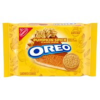 Nabisco Oreo Pumpkin Spice Flavor Creme Sandwich Cookies Limited Edition, 12.2 oz