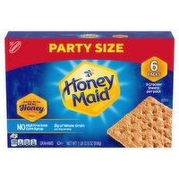 Nabisco Honey Maid Grahams Party Size, 6 count, 1 lb, 12.8 oz