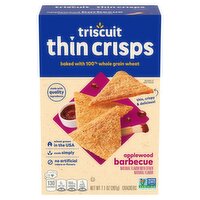 Triscuit Thin Crisps Applewood Barbecue Crackers, 7.1 oz