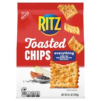 Nabisco Ritz Everything Toasted Chips, 8.1 oz