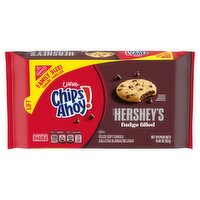 Nabisco Chips Ahoy! Hershey's Chewy Fudge Filled Soft Cookies Family Size, 14.85 oz, 14.85 Ounce