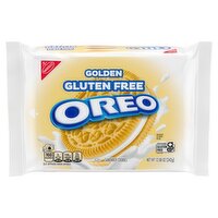 Nabisco Oreo Golden Gluten Free Sandwich Cookies, 12.08, 12.08 Ounce