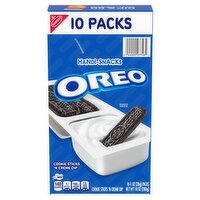 Nabisco Oreo Cookie Sticks 'N Creme Dip Handi-Snacks, 1 oz, 10 count, 10 Ounce