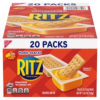 Nabisco Handi-Snacks Ritz Crackers 'N Cheesy Dip, 0.95 oz, 20 count