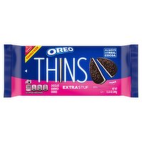 Nabisco Oreo Thins Extrastuf Chocolate Sandwich Cookies Family Size, 12.33 oz, 12.33 Ounce